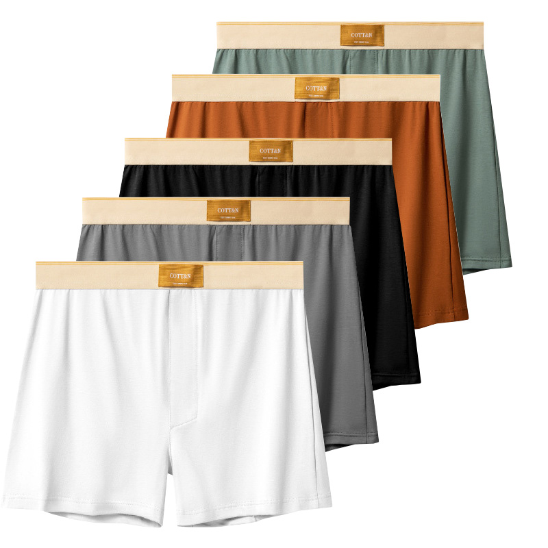 Boxer Brief Pack Cotton - 4pcs 남성 화살표 바지 남성 코튼