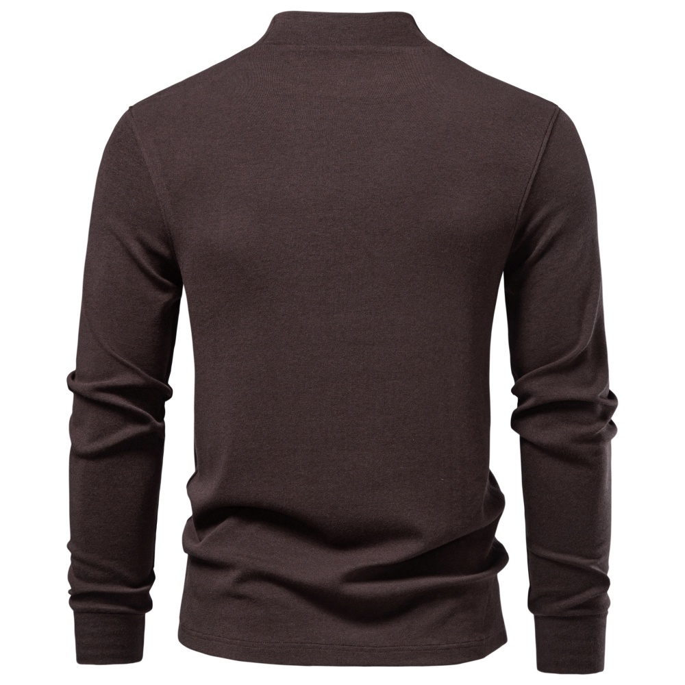 AIOPESON 남성용 인조 캐시미어 스웨터 목폴라 솔 - Base Layer Top 리뷰 및 가격