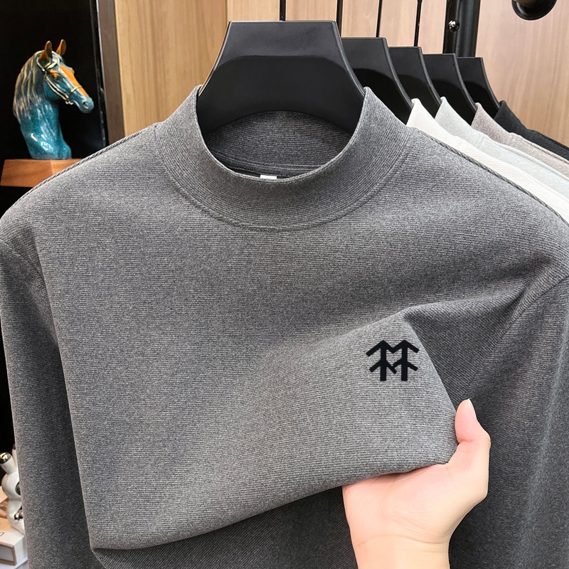 남성용 보온 가을 겨울 프린트 티셔츠 패션 편안한 긴소 - Base Layer Top 리뷰 및 가격