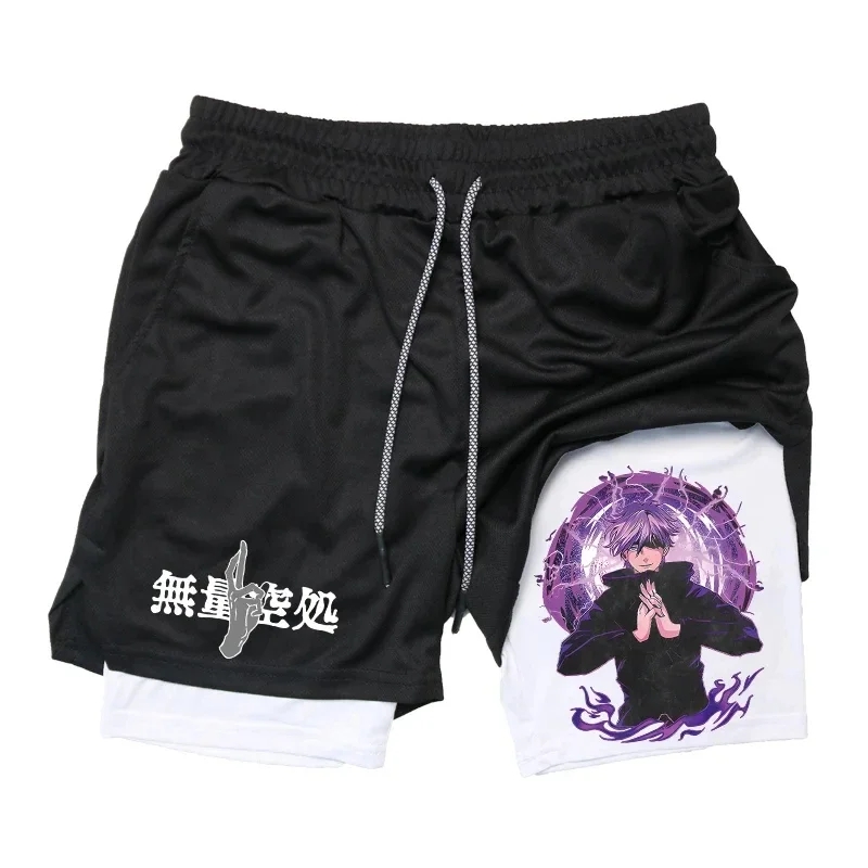 남성용 Anime Jujutsu Kaisen 압축 반바 - Compression Shorts Athletes 리뷰 및 가격