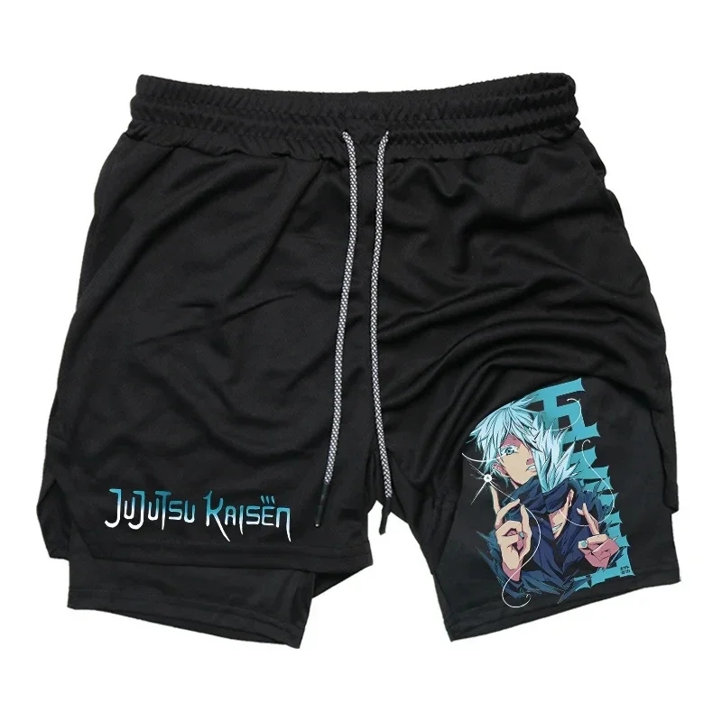 남성용 Anime Jujutsu Kaisen 압축 반바 - Compression Shorts Athletes 리뷰 및 가격